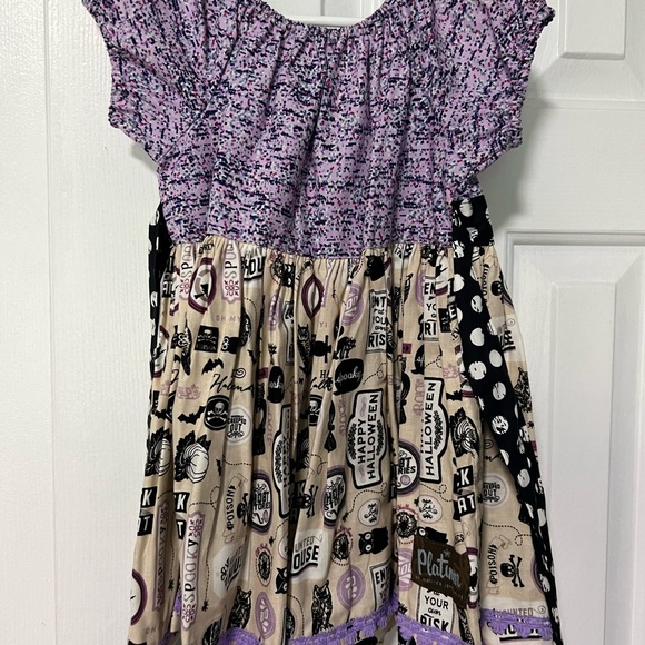 Hocus Pocus Matilda Jane Platinum peasant top - Picture 3 of 6